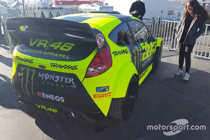 Ford Fiesta di Valentino Rossi
