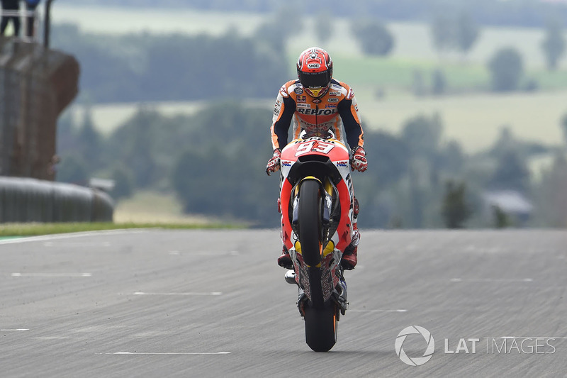 Marc Márquez, Repsol Honda Team, se lleva la victoria