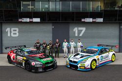 #7 BMW Team SRM, BMW M6 GT3: Tony Longhurst, Mark Skaife, Russell Ingall, Timo Glock, #60 BMW Team SRM, BMW M6 GT3: Steve Richards, Mark Winterbottom, Marco Wittmann