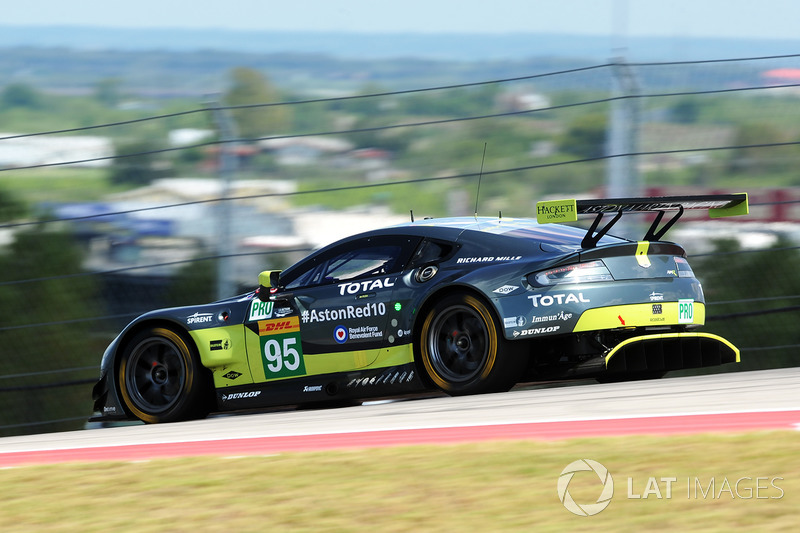 #95 Aston Martin Racing Aston Martin Vantage: Nicki Thiim, Marco Sorensen