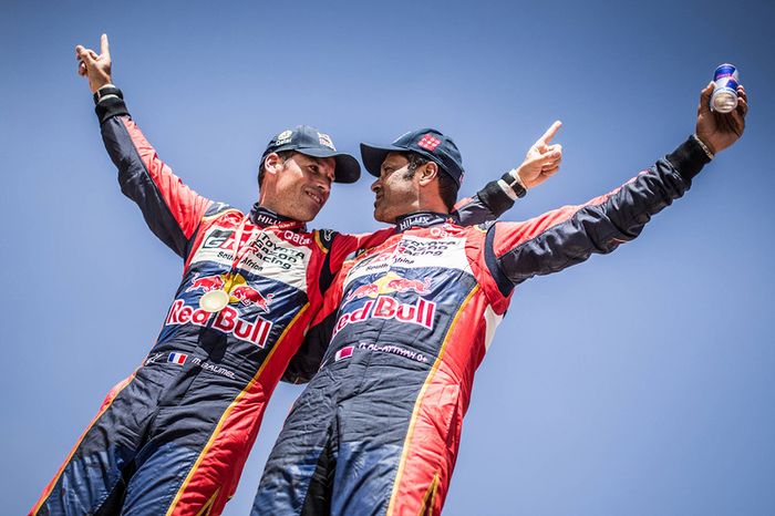 Ganadores #300 Toyota Hilux: Nasser Al-Attiyah, Matthieu Baumel