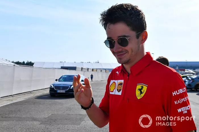 Charles Leclerc, Ferrari arrives