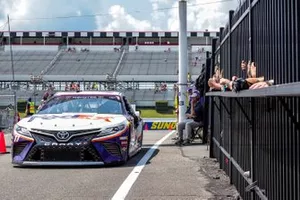  Denny Hamlin, Joe Gibbs Racing, Toyota Camry FedEx Ground