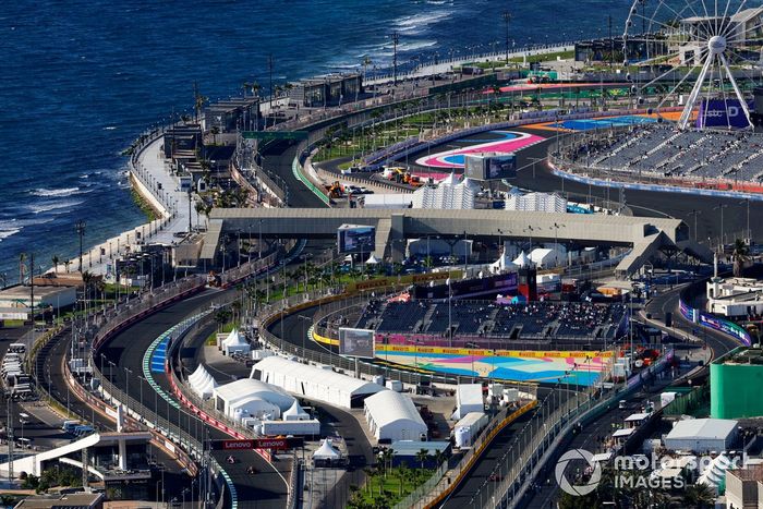 Vista aérea del circuito