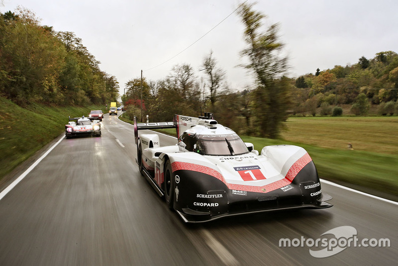 Porsche 919 Hybrid Evo en las carreteras públicas alemanas