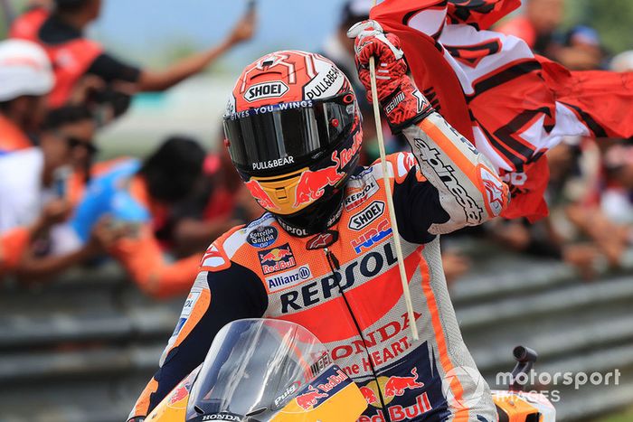 Ganador de la carrera Marc Marquez, Repsol Honda Team