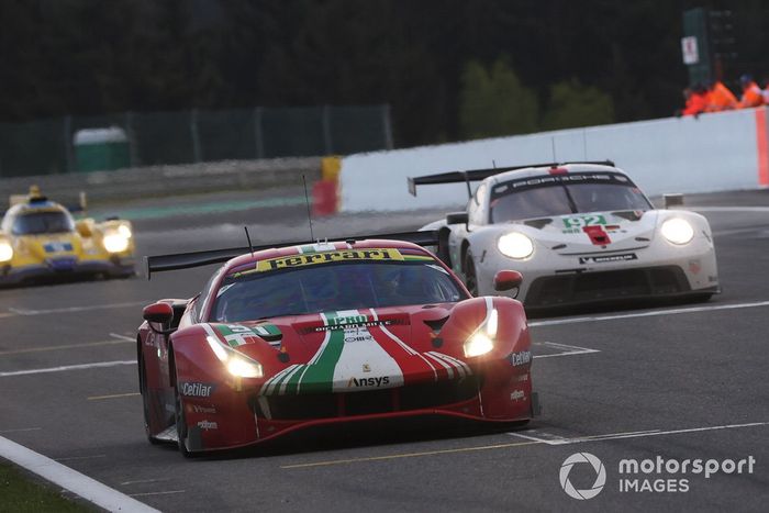 #51 AF Corse Ferrari 488 GTE Evo LMGTE Pro de Alessandro Pier Guidi, James Calado