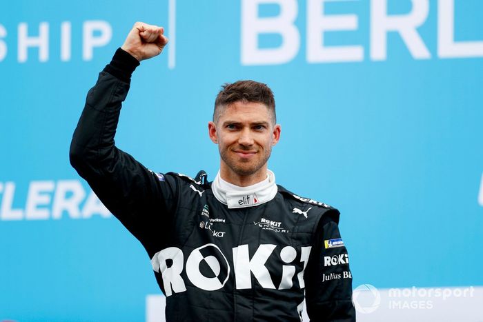 Podio: ganador Edoardo Mortara, Venturi Racing