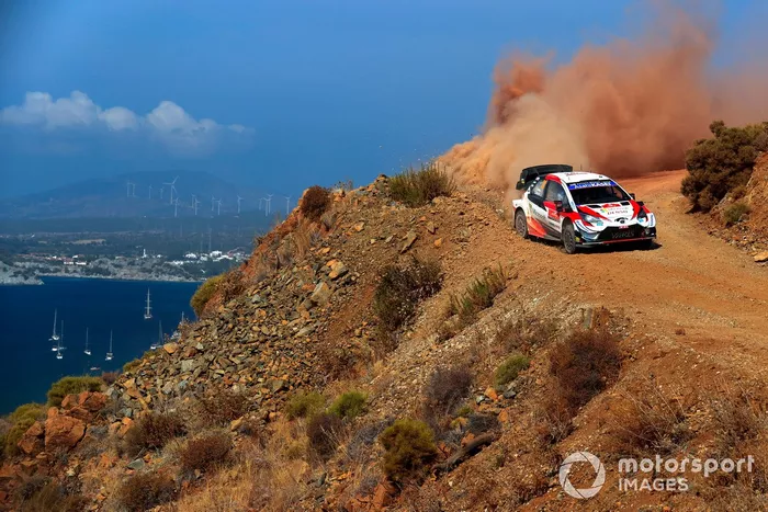 Elfyn Evans, Scott Martin, Toyota Gazoo Racing WRT Toyota Yaris WRC
