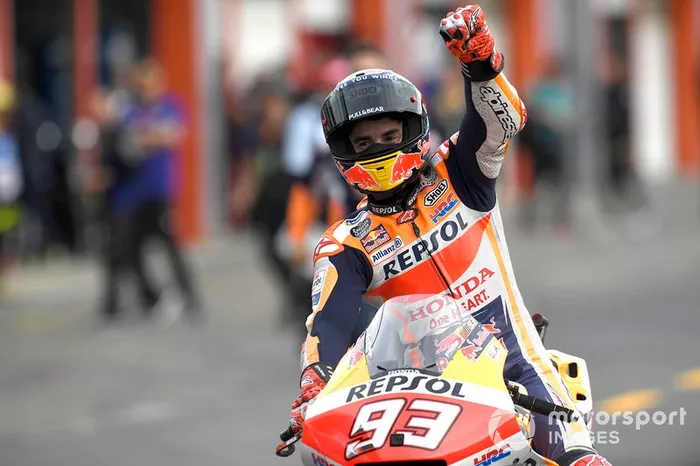 Ganador de la carrera Marc Marquez, Repsol Honda Team