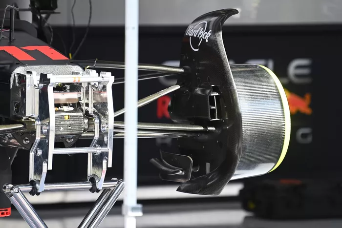 Detalle del Red Bull Racing RB18