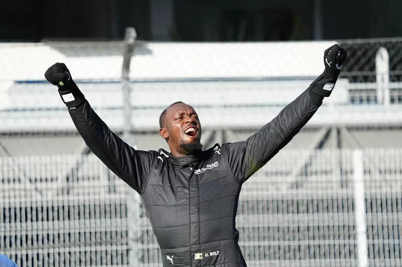 Usain Bolt sort de la Formule E GENBETA