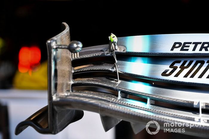 Alerón delantero del Mercedes AMG F1 W10 