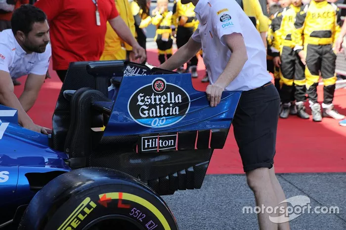 Detalle del McLaren