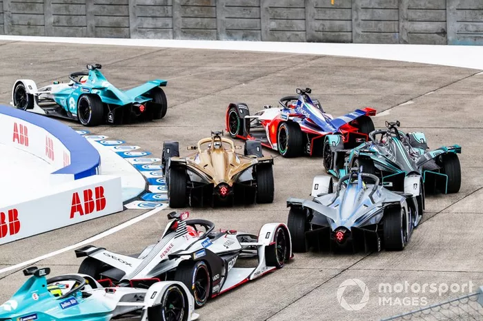 Oliver Turvey, NIO Formula E Team, NIO Sport 004, Jérôme d'Ambrosio, Mahindra Racing, M5 Electro, Andre Lotterer, DS TECHEETAH, DS E-Tense FE19, Mitch Evans, Panasonic Jaguar Racing, Jaguar I-Type 3, Maximilian Gunther, Dragon Racing, Penske EV-3, Tom Dillmann, NIO Formula E Team, NIO Sport 004 
