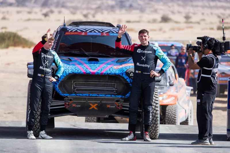 #241 X-Raid Mini JCW Team Mini: Vladas Jurkevicius, Aisvydas Paliukenas