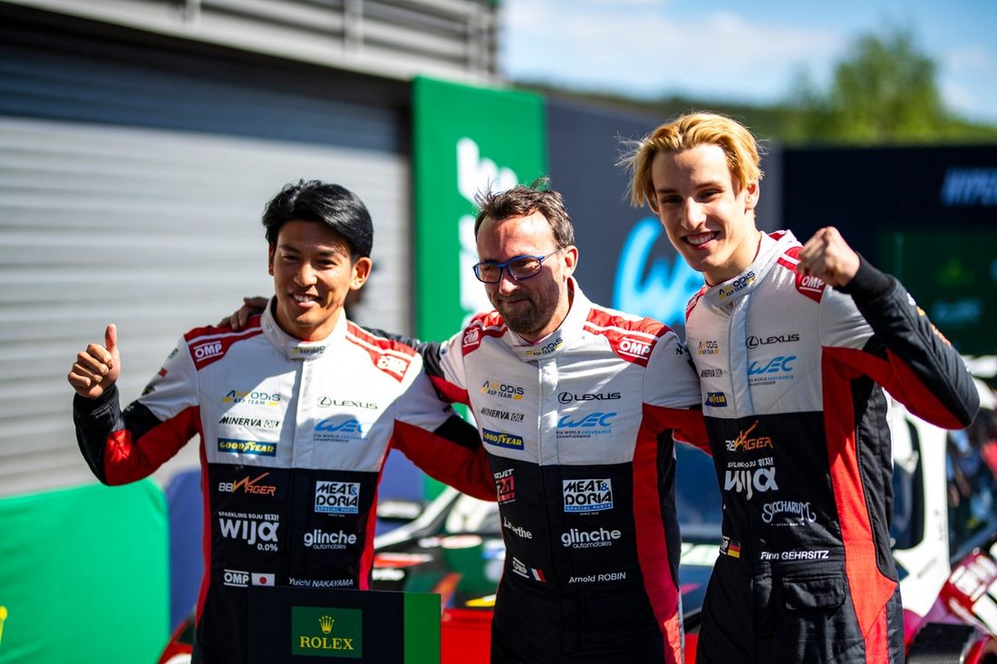 #78 Akkodis ASP Team Lexus RC F LMGT3: Arnold Robin, Finn Gehrsitz, Yuichi Nakayama