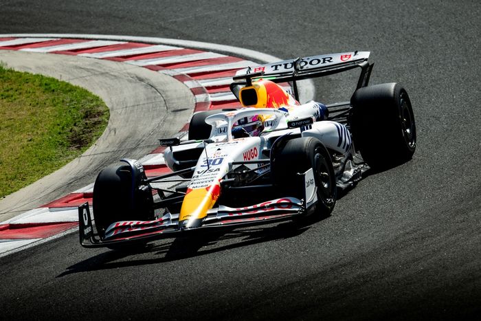 Liam Lawson, Racing Bulls, Pirelli testing Hungaroring