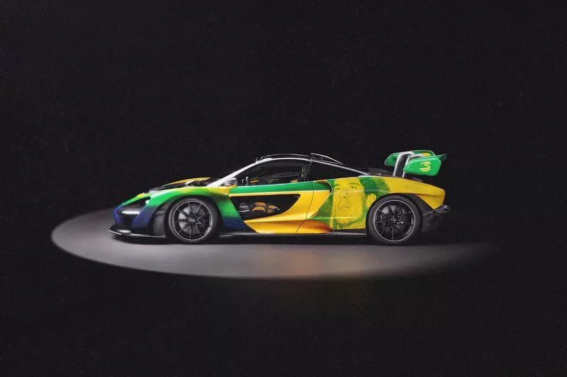 Le design de la McLaren Senna pour le GP de Monaco