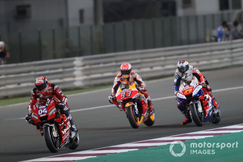 Лідер гонки Андреа Довіціозо, Ducati Team