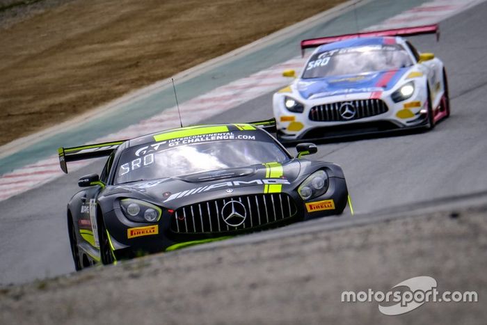 #44 Mercedes-AMG Team Strakka Racing Mercedes-AMG GT3: Lewis Williamson, Gary Paffett, Tristan Vautier