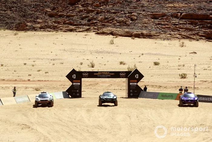 Catie Munnings, Timmy Hansen, Andretti United Extreme E, Molly Taylor, Johan Kristoffersson, Rosberg X Racing, and Cristina Gutierrez, Sebastien Loeb, X44