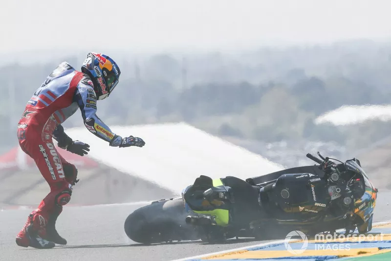 Alex Marquez, Gresini Racing crash