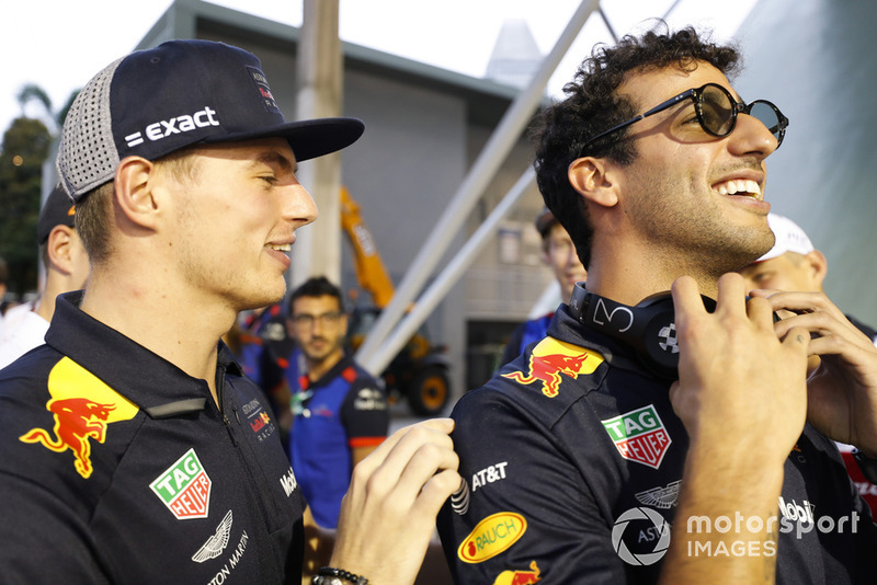 Благодаря прорыву Даниэля Риккардо после старта с 15 позиции оба пилота Red Bull впервые после Гран При Франции финишировали в топ-4
