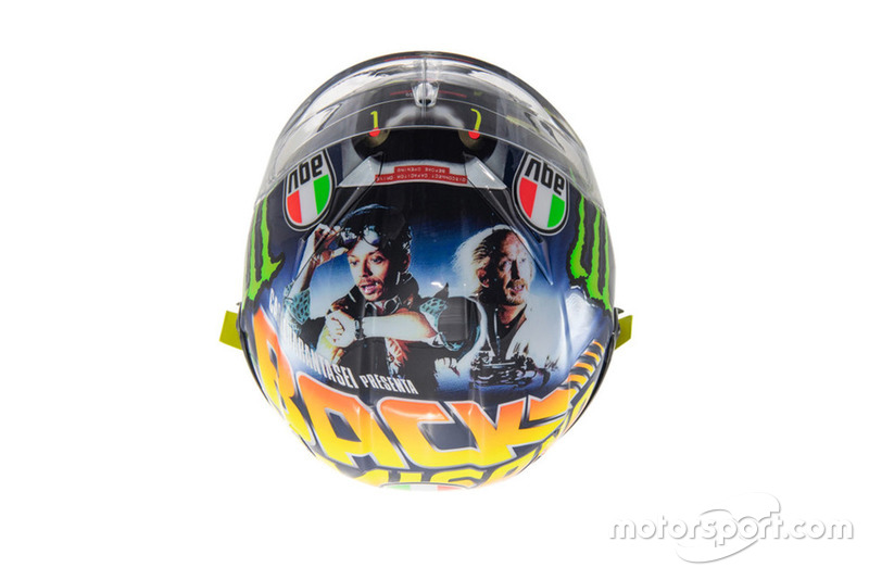 Helm van Valentino Rossi, Yamaha Factory Racing