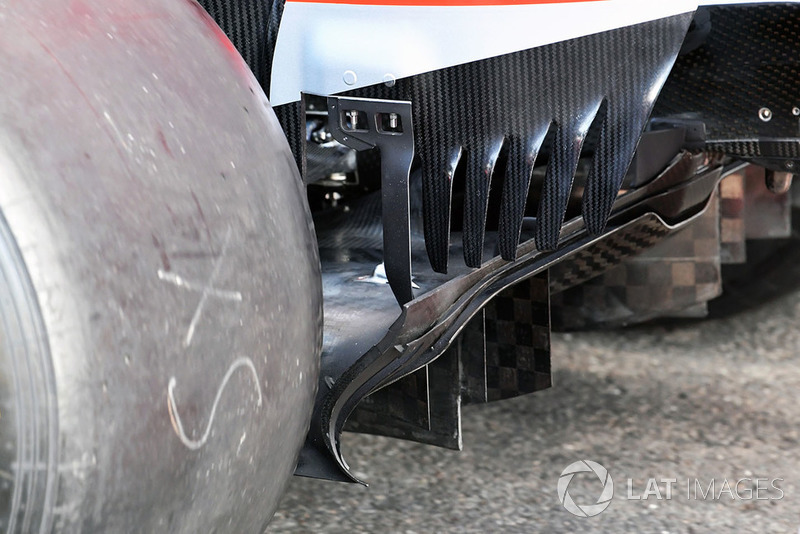 Ferrari SF71H, заднє антикрило