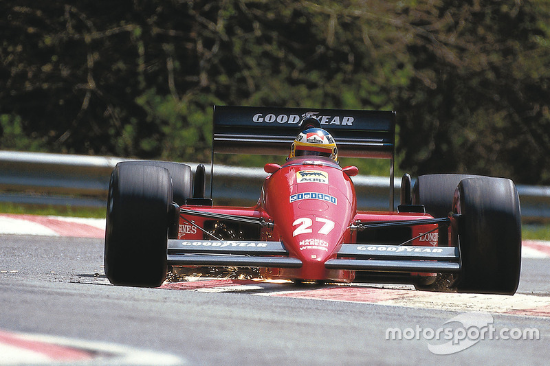 #27 : Michele Alboreto, Ferrari F187