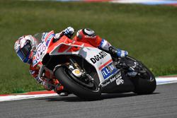 Andrea Dovizioso, Ducati Team, mit neuer Verkleidung