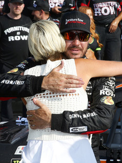 Race winner Martin Truex Jr., Furniture Row Racing Toyota