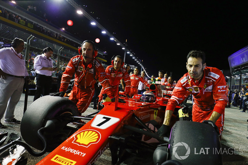 Todo pintaba de color de rosa para Ferrari tras la clasificación del sábado