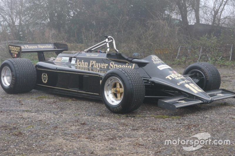 Cosntruída para a temporada de 1981, a Lotus 87 foi guiada por Nigel Mansell e Elio De Angelis