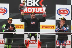 Podium : deuxième place pour Leon Haslam, Puccetti Racing