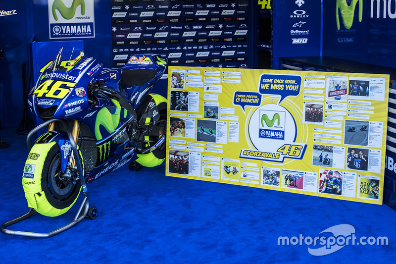 Bike von Valentino Rossi, Yamaha Factory Racing