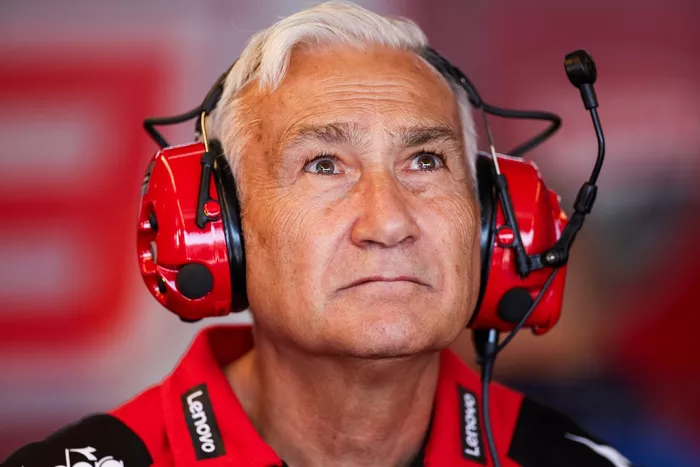 Davide Tardozzi, teammanager van Lenovo Ducati