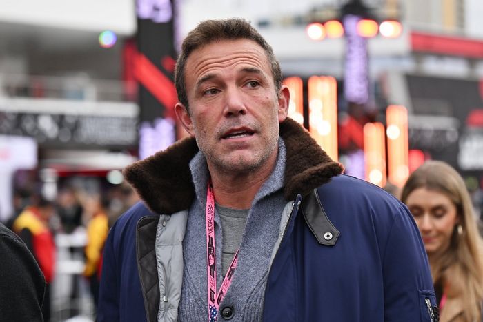 Ben Affleck in the Paddock