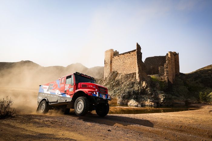 #607 Firemen Rally Team Iveco: Richard De Groot, Martijn Van Rooij, Jan Hulsebosch