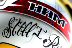 Helm van Lewis Hamilton, Mercedes AMG F1 Team