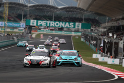 Kevin Gleason, Honda Civic TCR, West Coast Racing e Stefano Comini, Volkswagen Golf GTI TCR, Leopard