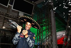 Podio: tercer lugar Daniel Ricciardo, Red Bull Racing
