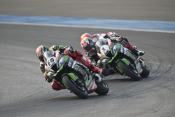 Tom Sykes, Kawasaki Racing Team und Jonathan Rea, Kawasaki Racing Team