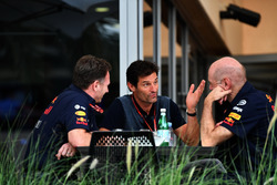 Керівник Red Bull Racing Крістіан Хорнер, Марк Веббер, Едріан Ньюі, Red Bull Racing