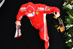 Kimi Raikkonen, Ferrari festeggia sul podio