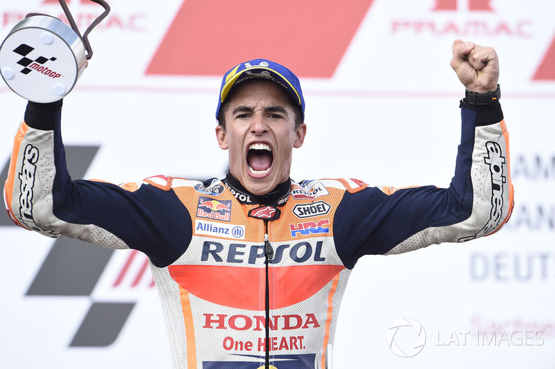 Podium 1: Marc Marquez, Repsol Honda Team