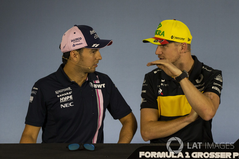 Серхіо Перес, Force India, Ніко Хюлькенберг, Renault Sport F1 Team