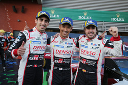 Yarış galibi#8 Toyota Gazoo Racing Toyota TS050: Sébastien Buemi, Kazuki Nakajima, Fernando Alonso