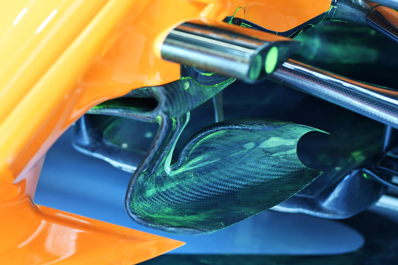 Un détail technique de la McLaren MCL33